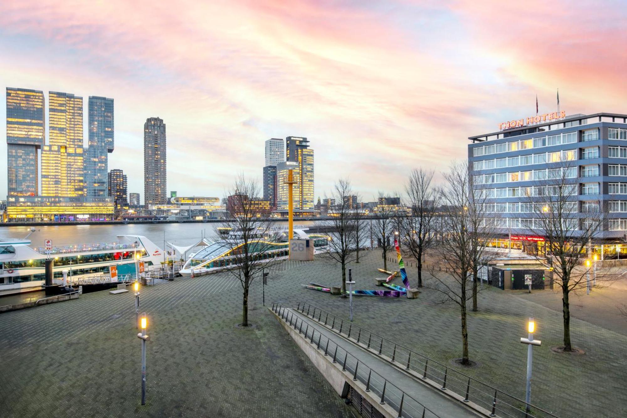Thon Hotel Rotterdam City Centre Eksteriør billede